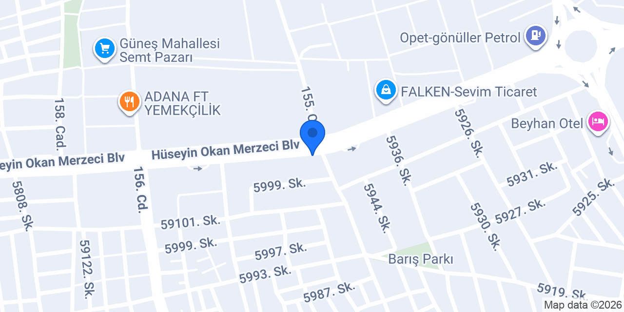 Kaya Yapı Malzemeleri konumu