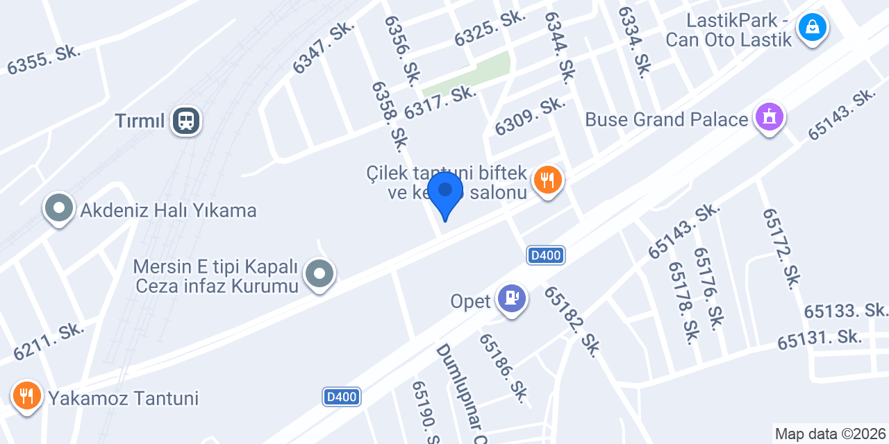 Sadıkoğlu Bakliyat konumu