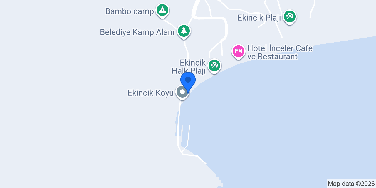 Kaptan Beach Bar konumu