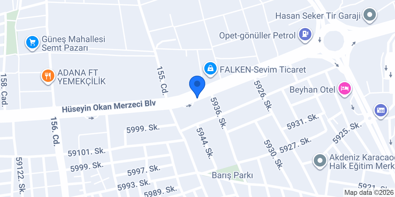 Yıldırak Yapı Malzemeleri Ve İzolasyon Sistemleri konumu