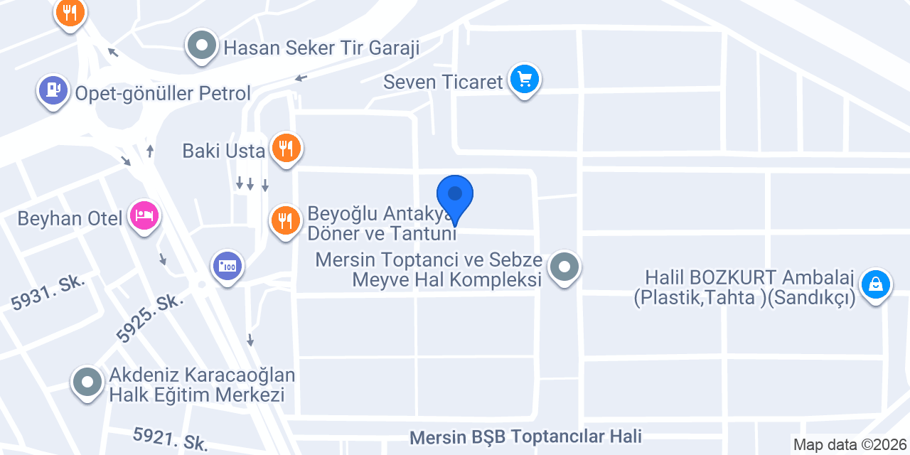 SİTUR SİTARE TURİZM A.Ş. konumu