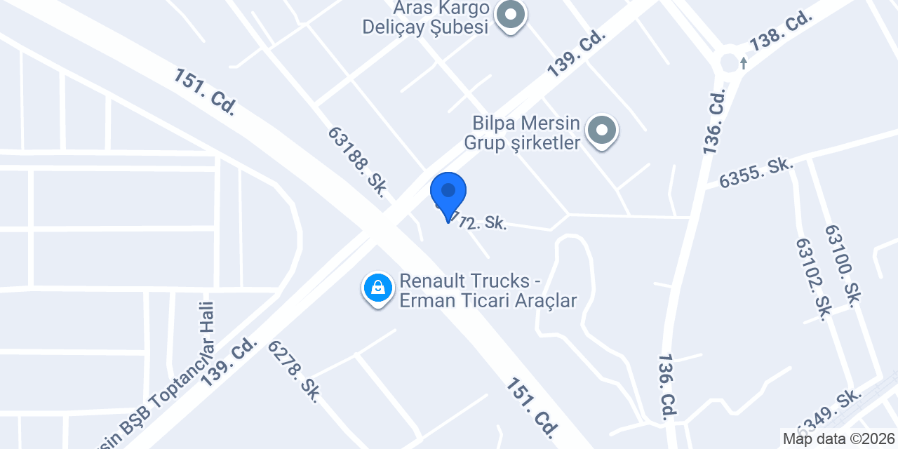 Aksözler Plastik konumu