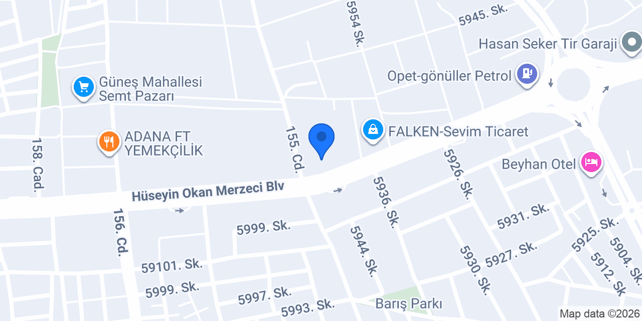 YILDIRIM OTOMOTİV konumu