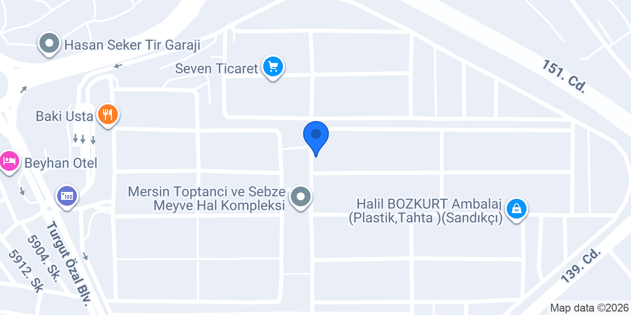 Halkbank Hal Şubesi konumu