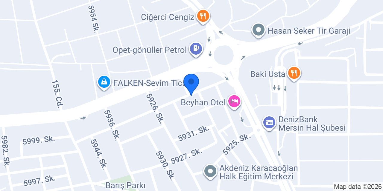 Aral demir profil san.tic.ltd.şti konumu