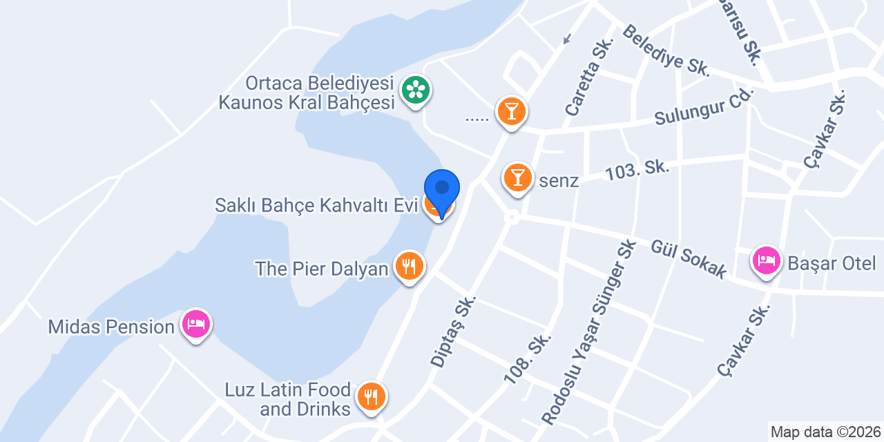 Önder pansiyon konumu