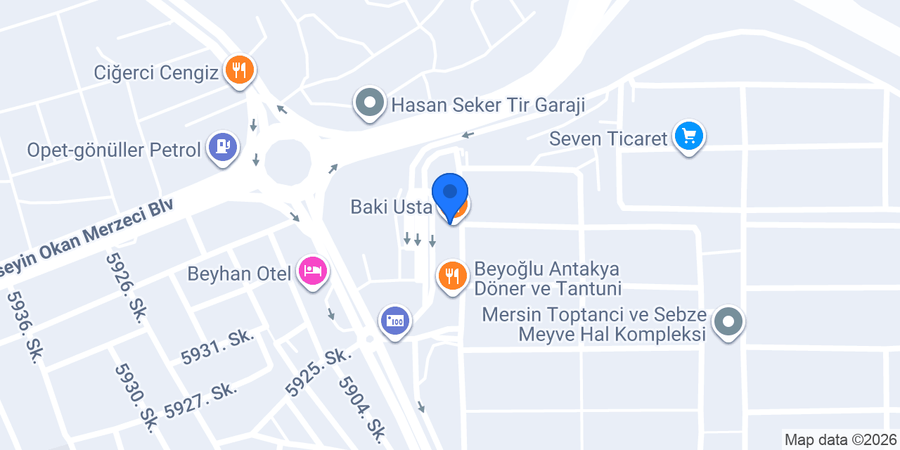Baki Usta konumu