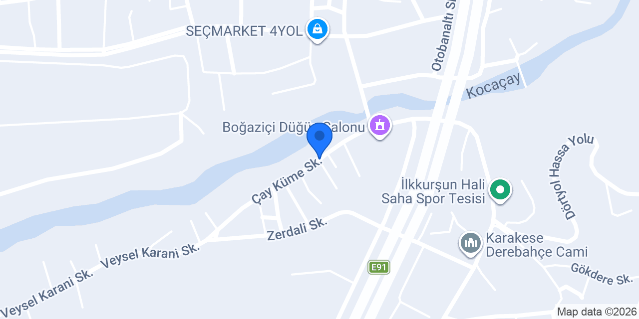 Bayar Dekorasyon konumu