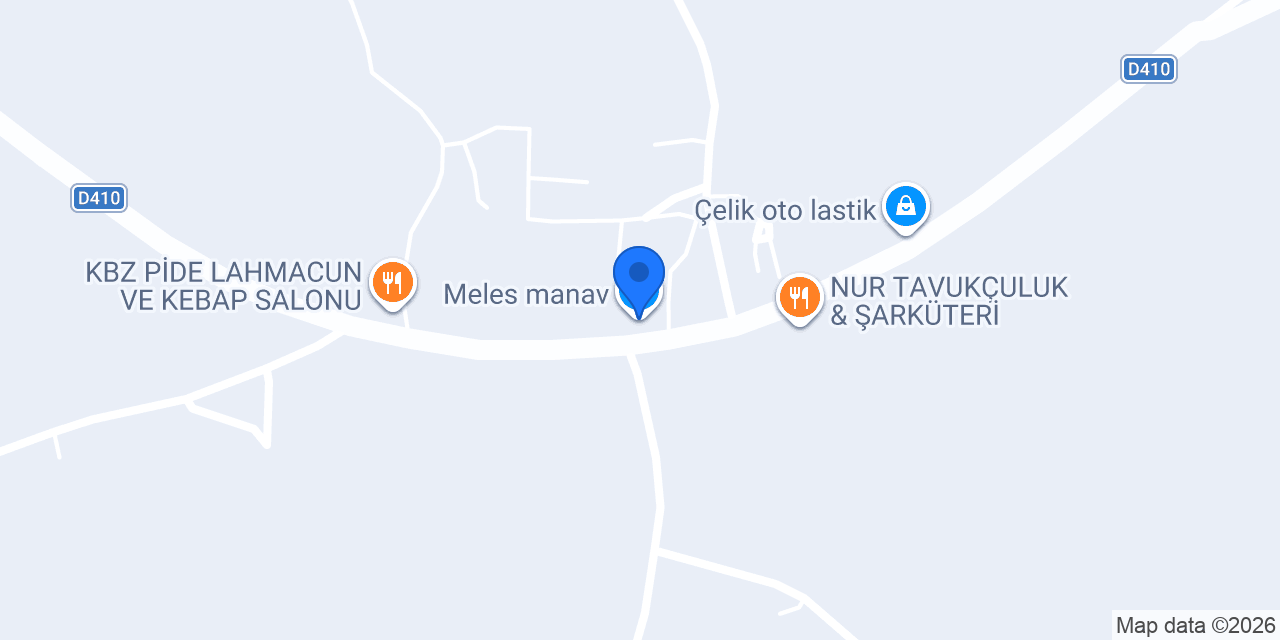 Meles manav konumu