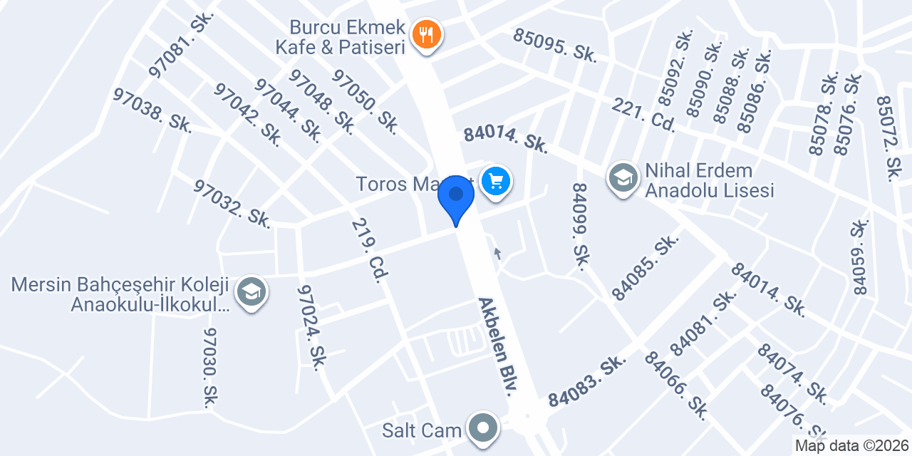 Yaşar Prefabrik-Mersin Prefabrik konumu