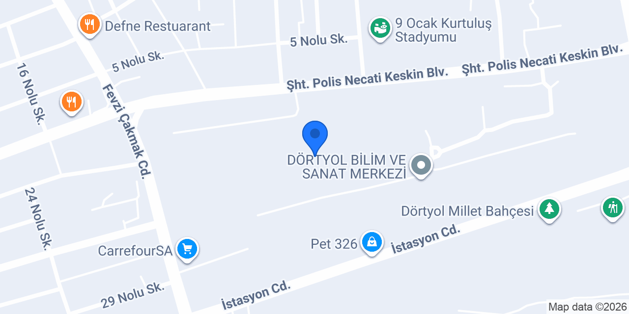 Pusula kurs merkezi konumu