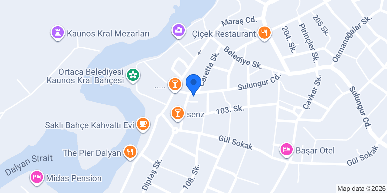 Metin Hotel konumu