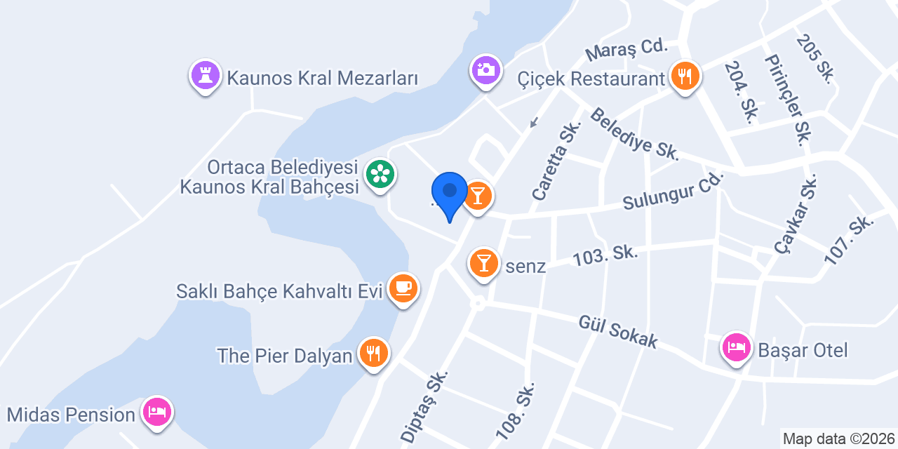 The Dalyan's Apart Hotel konumu