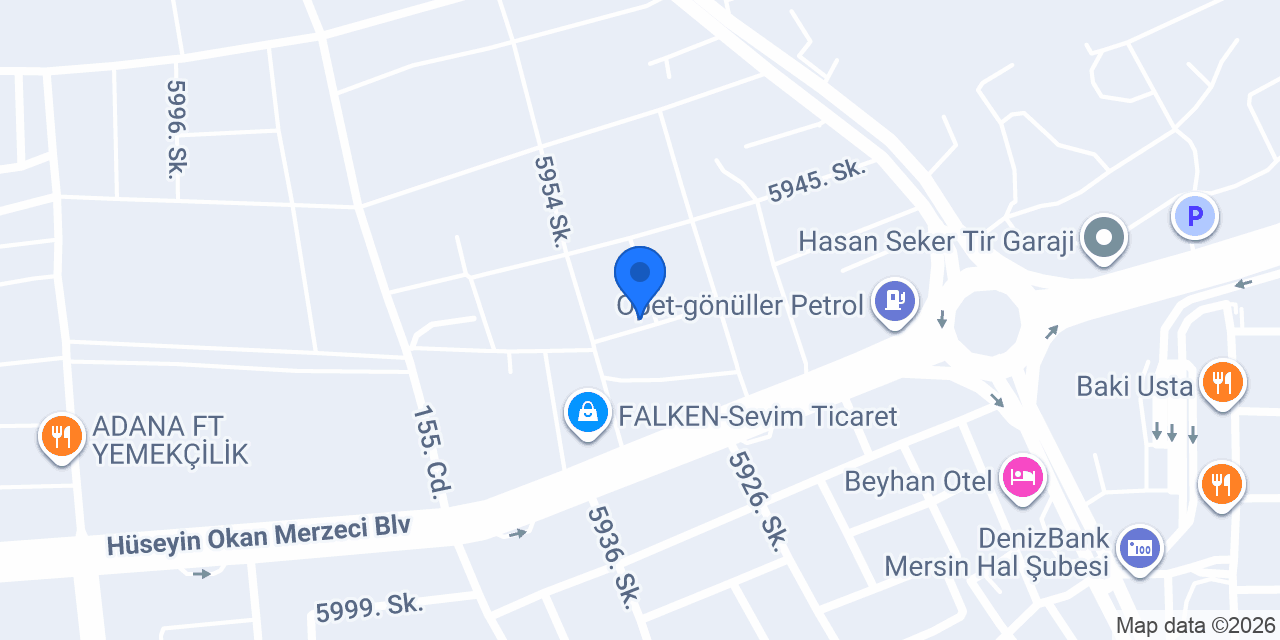 Nur kargo Mersin konumu