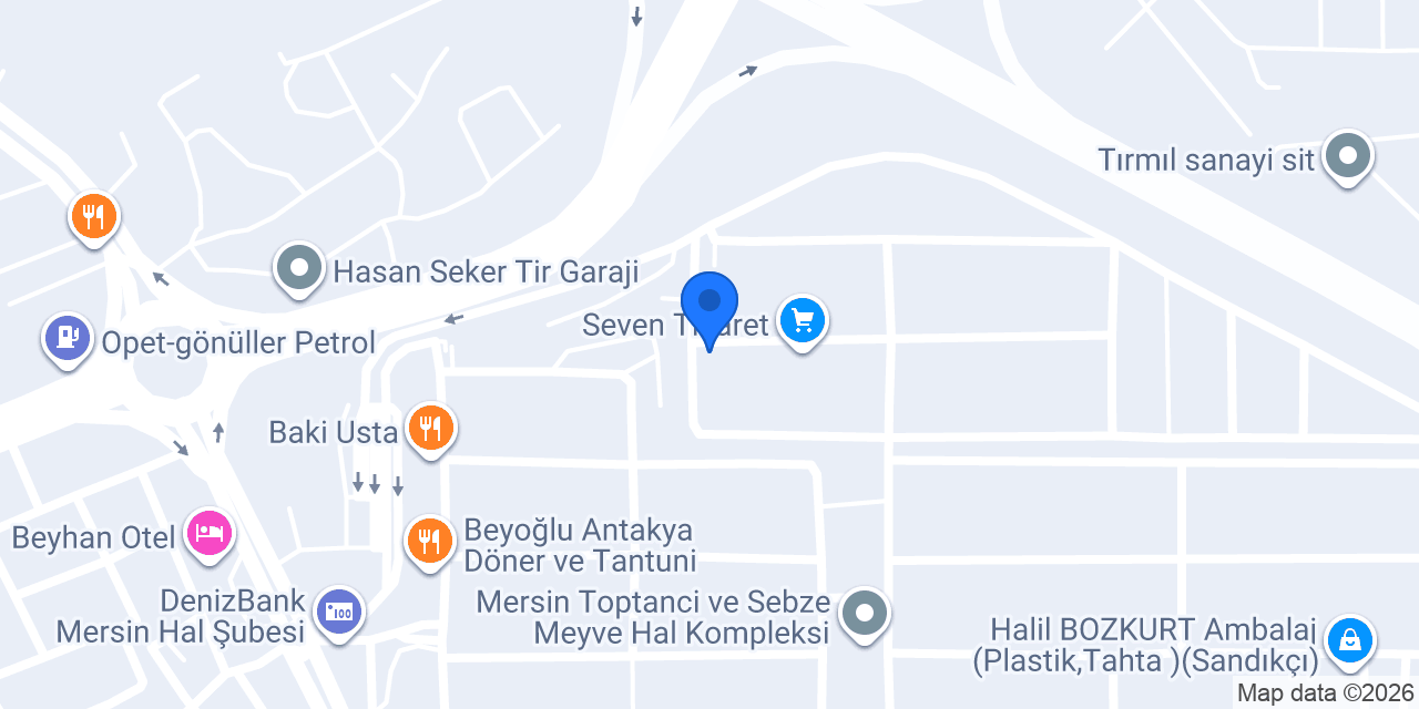 Roni Tarım Ltd.Şti. konumu
