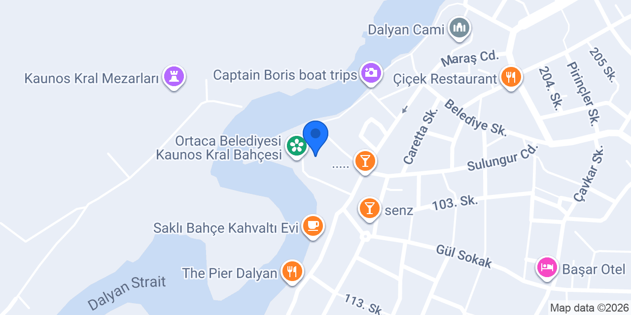 Dalyan Sağlık Ocağı konumu