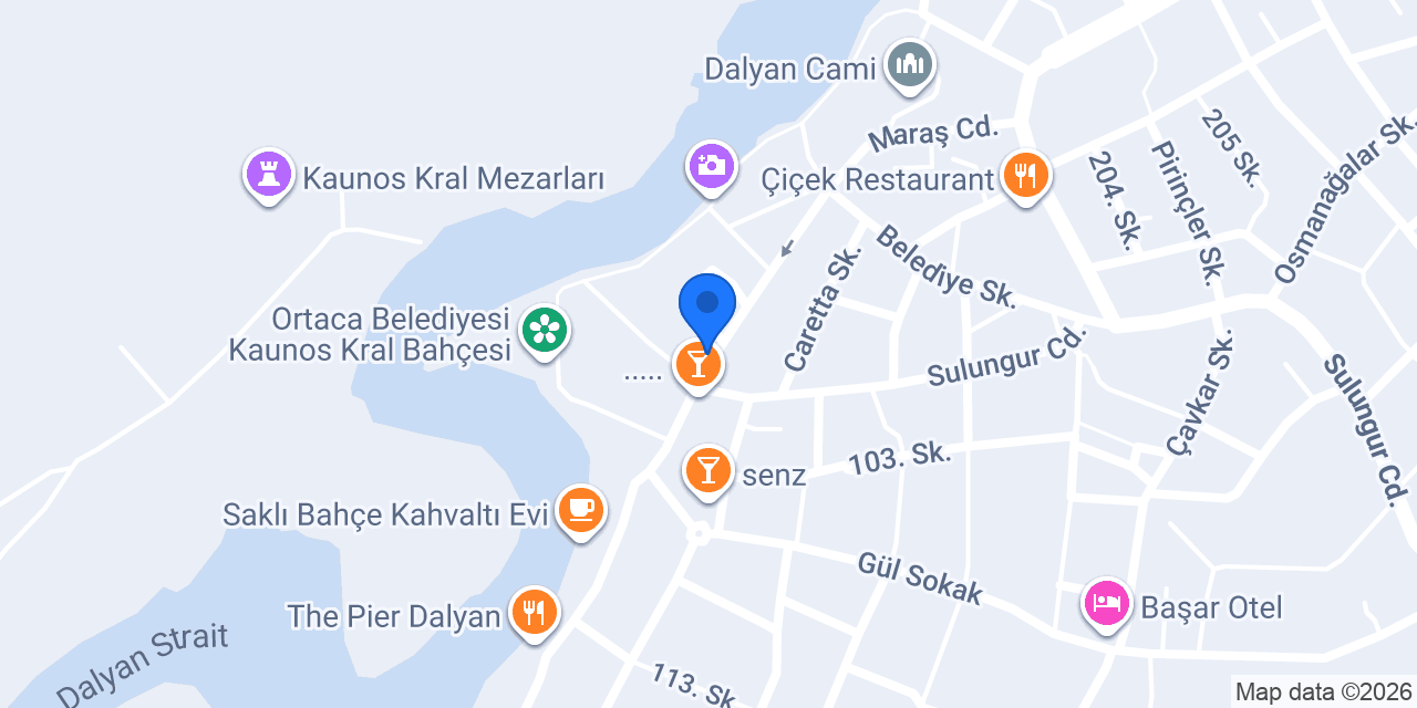Dalyan Turkish Delights & More konumu