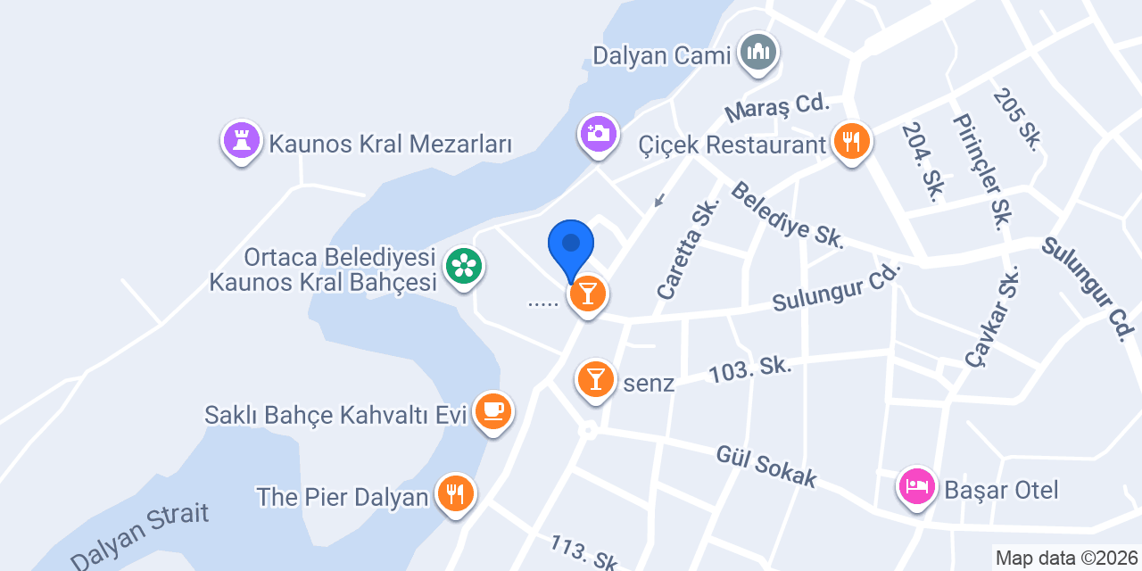Dalyan Lorend Inn konumu