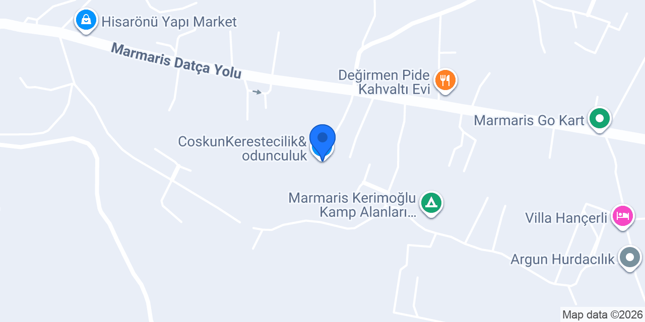 CoskunKerestecilik& odunculuk konumu