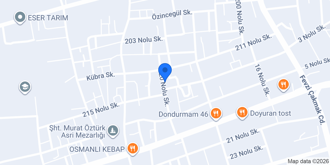 Aydın Market konumu