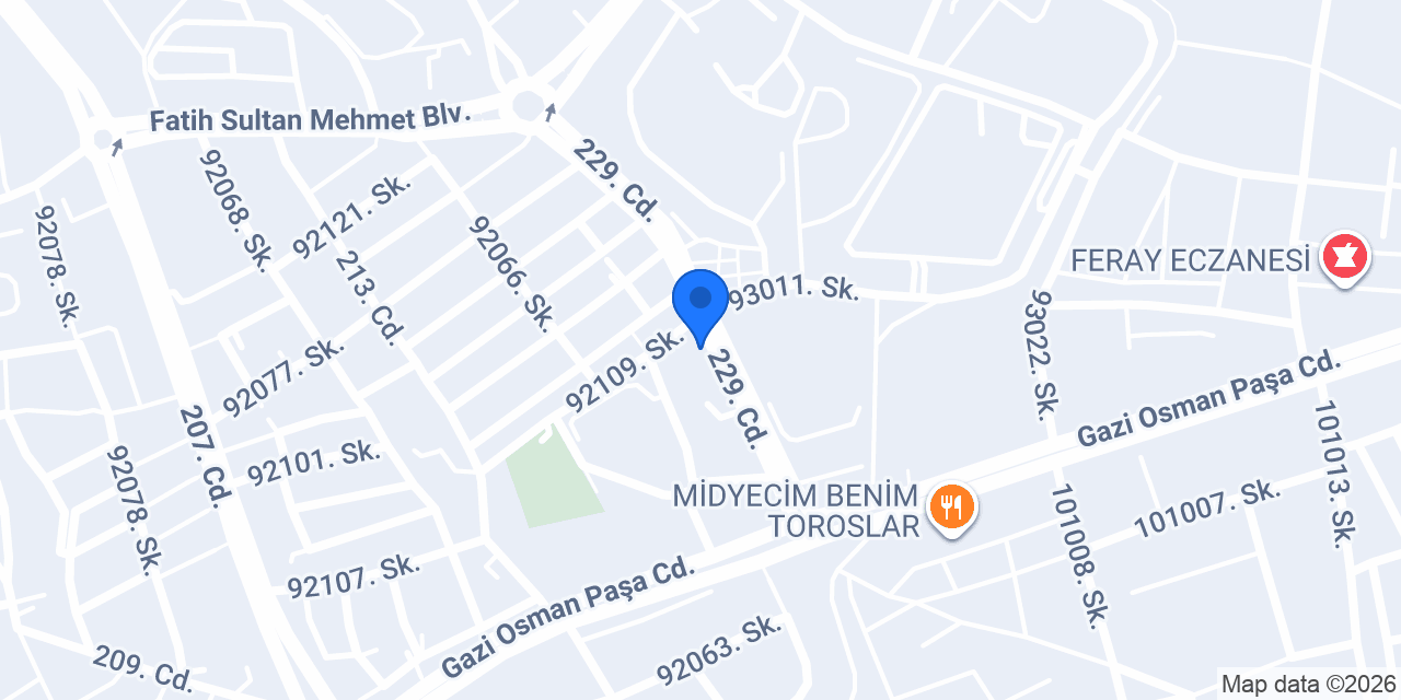 Diş hekimi Sedat Olak konumu