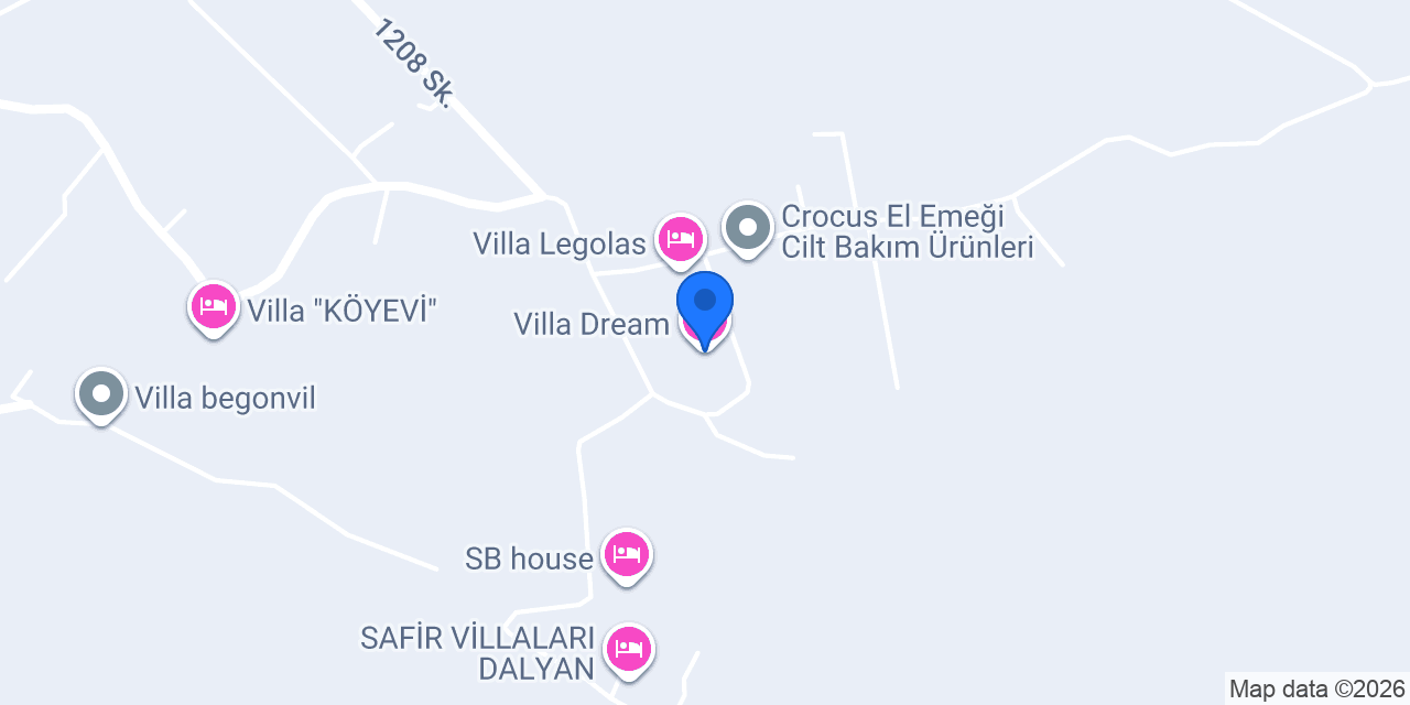 Villa Dream konumu