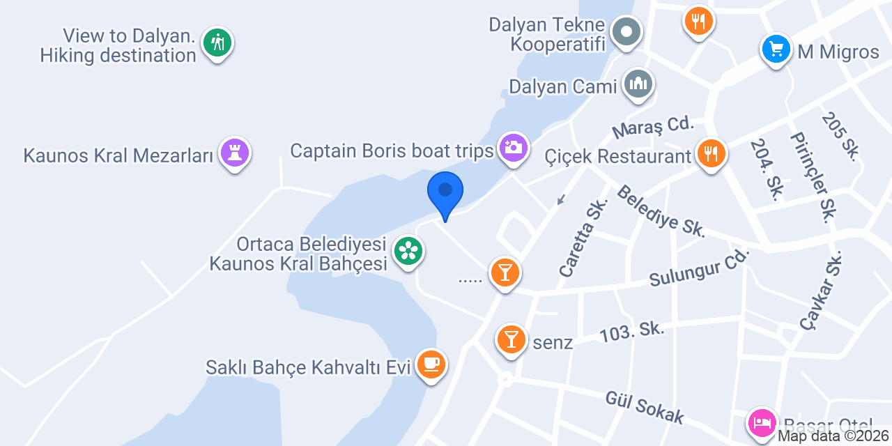 Eftalya Boat konumu