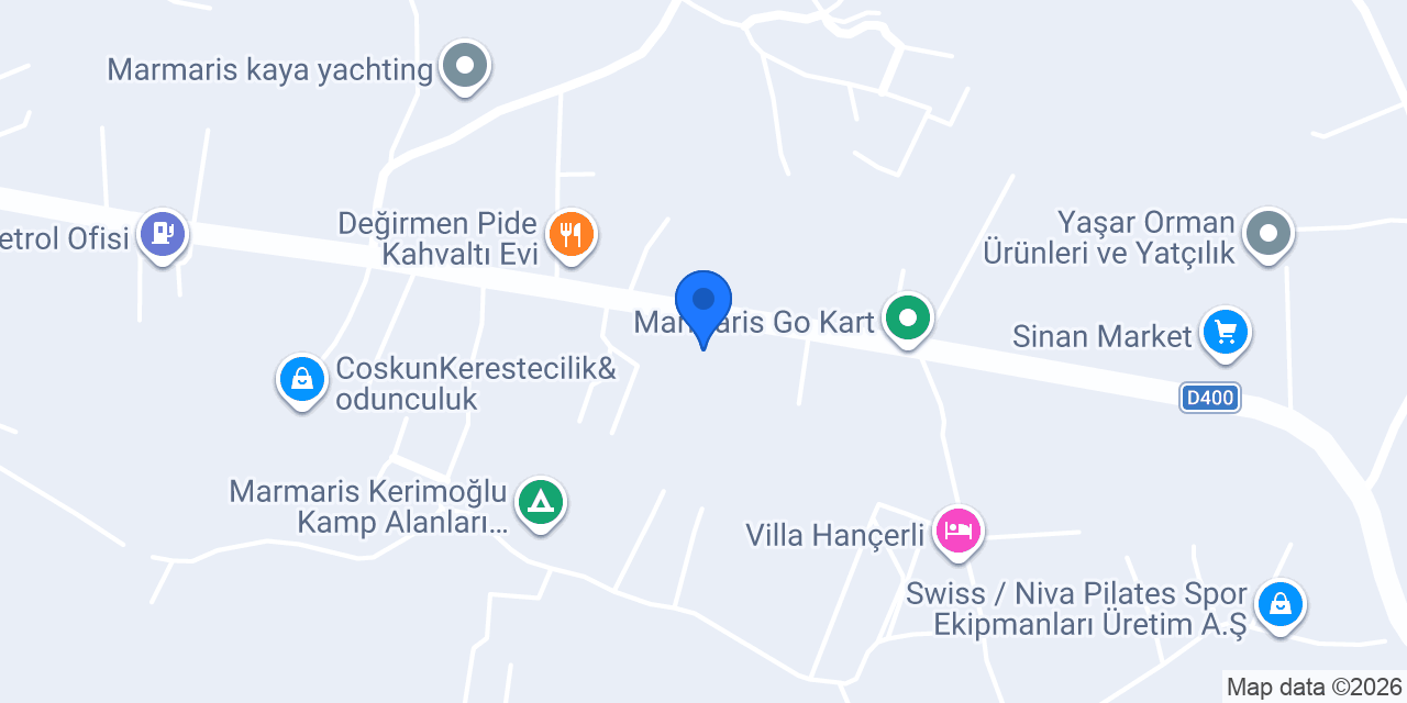 Çetiner mermer konumu