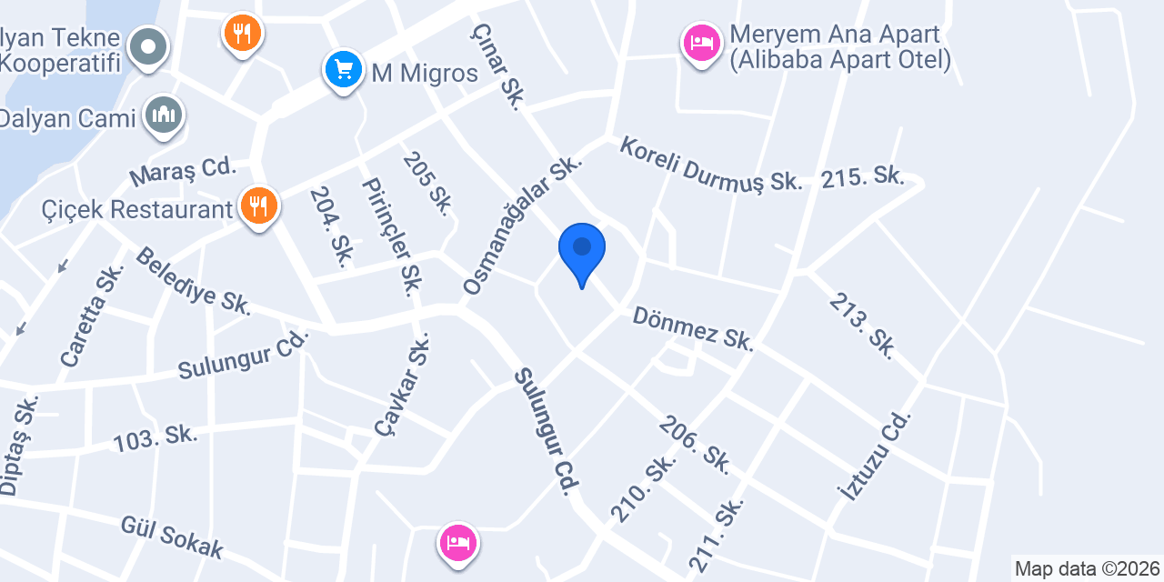 Avukat Ayşe Derya Karadon Uçum konumu
