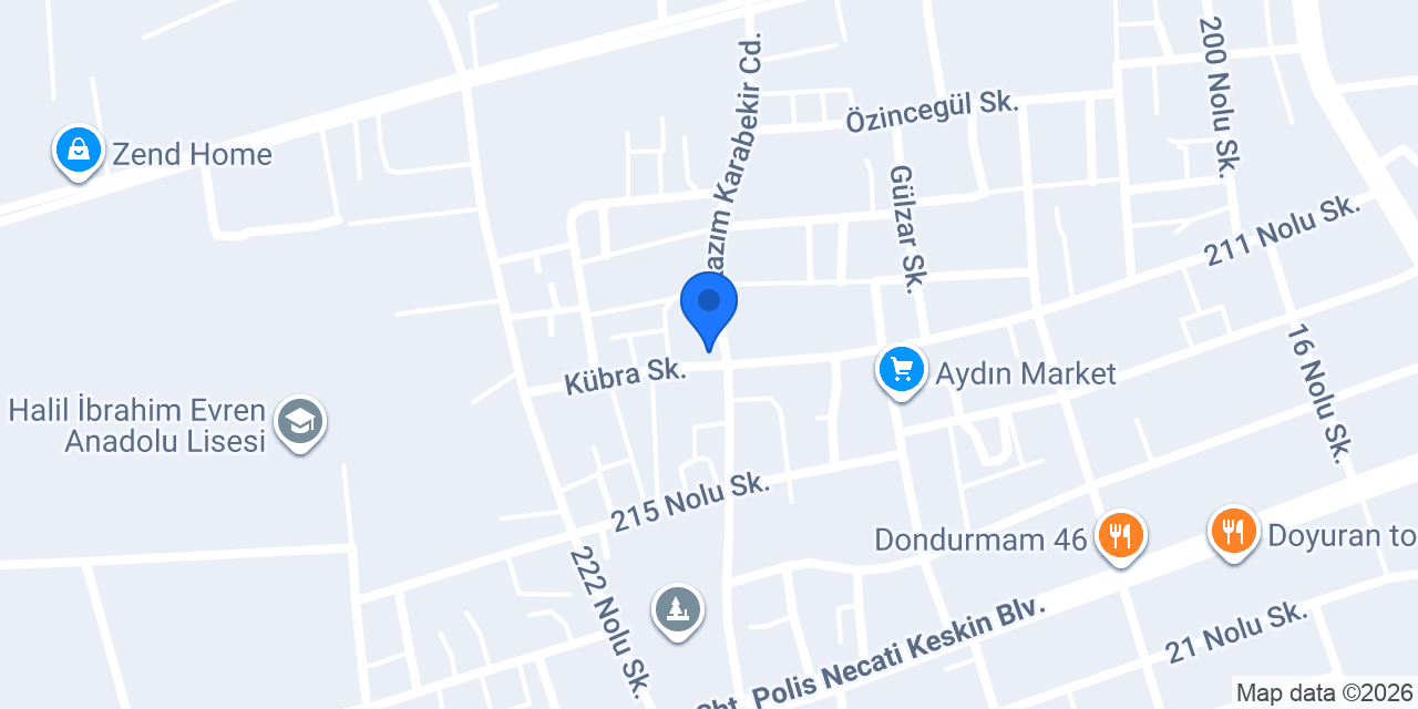 Yamanlar Elektrik Ve Su konumu