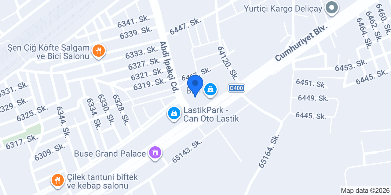 Çilek taksi konumu