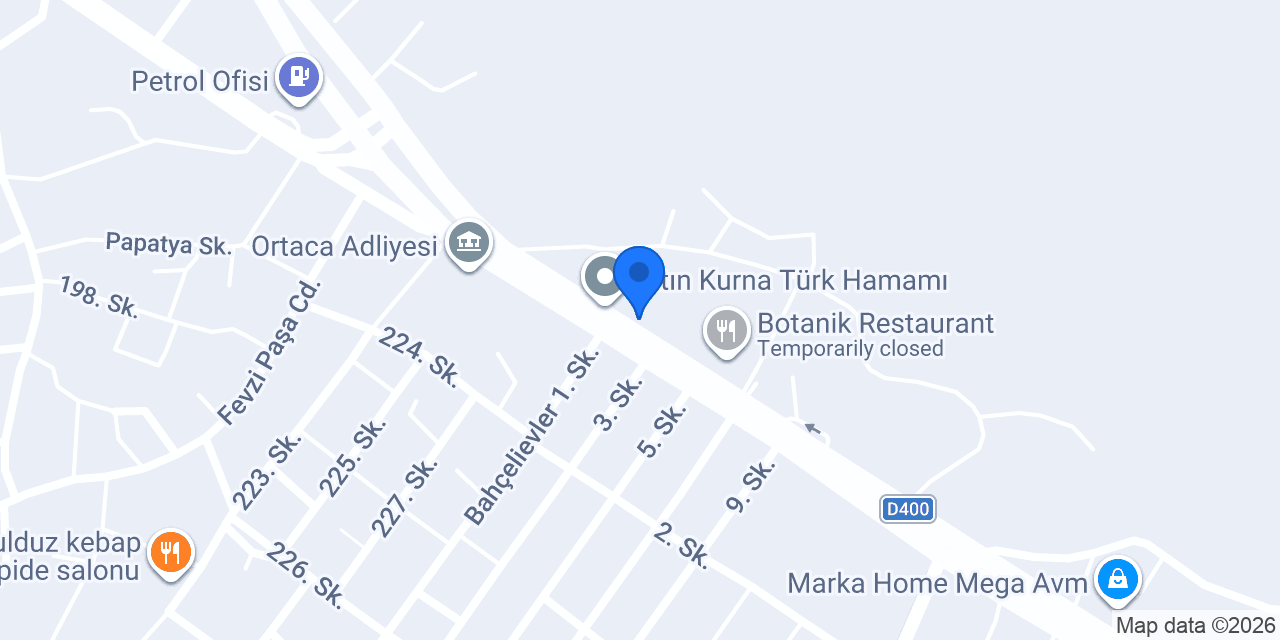 Kelebek Mobilya Ortaca konumu