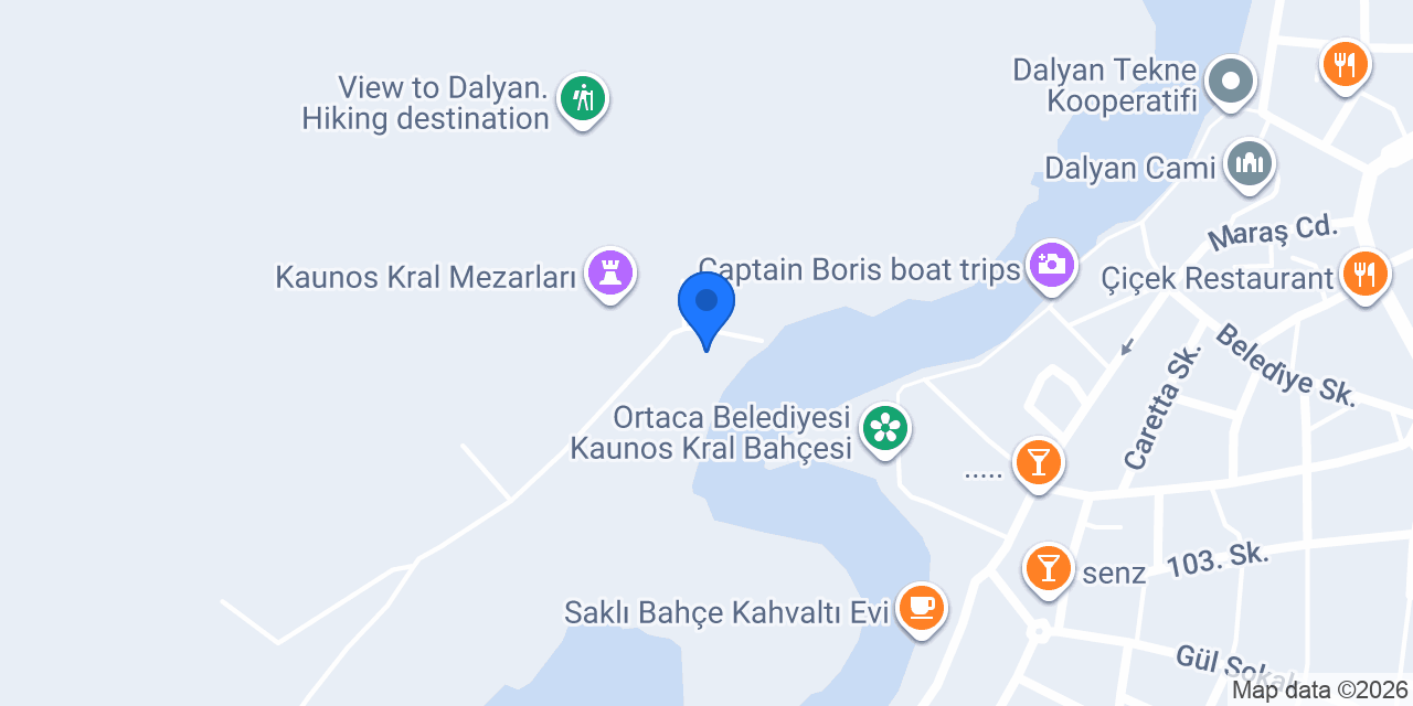 Meriç Cafe konumu
