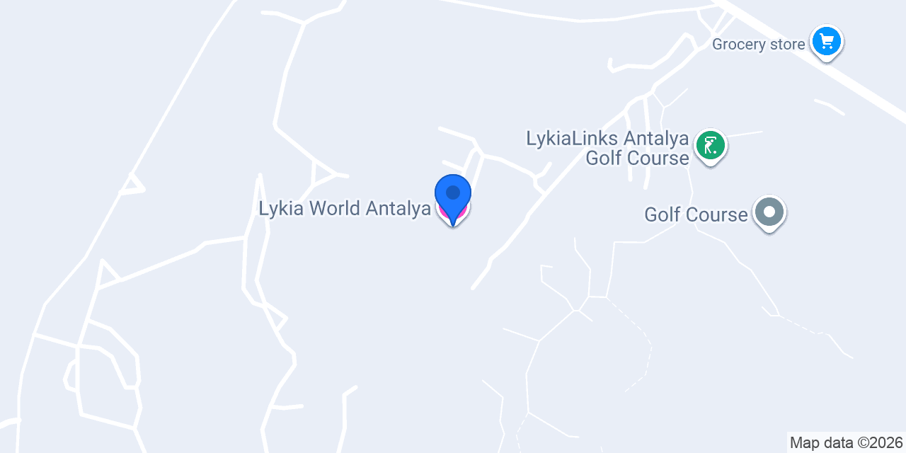 Lykia World Antalya konumu