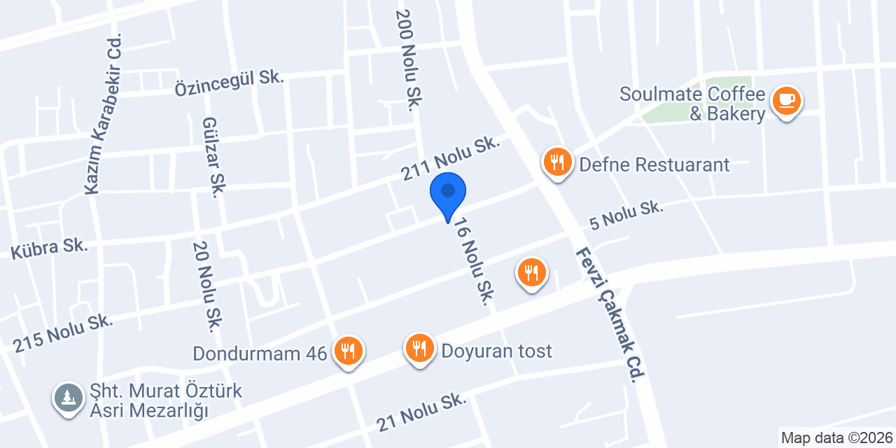Eser unlu mamülleri konumu