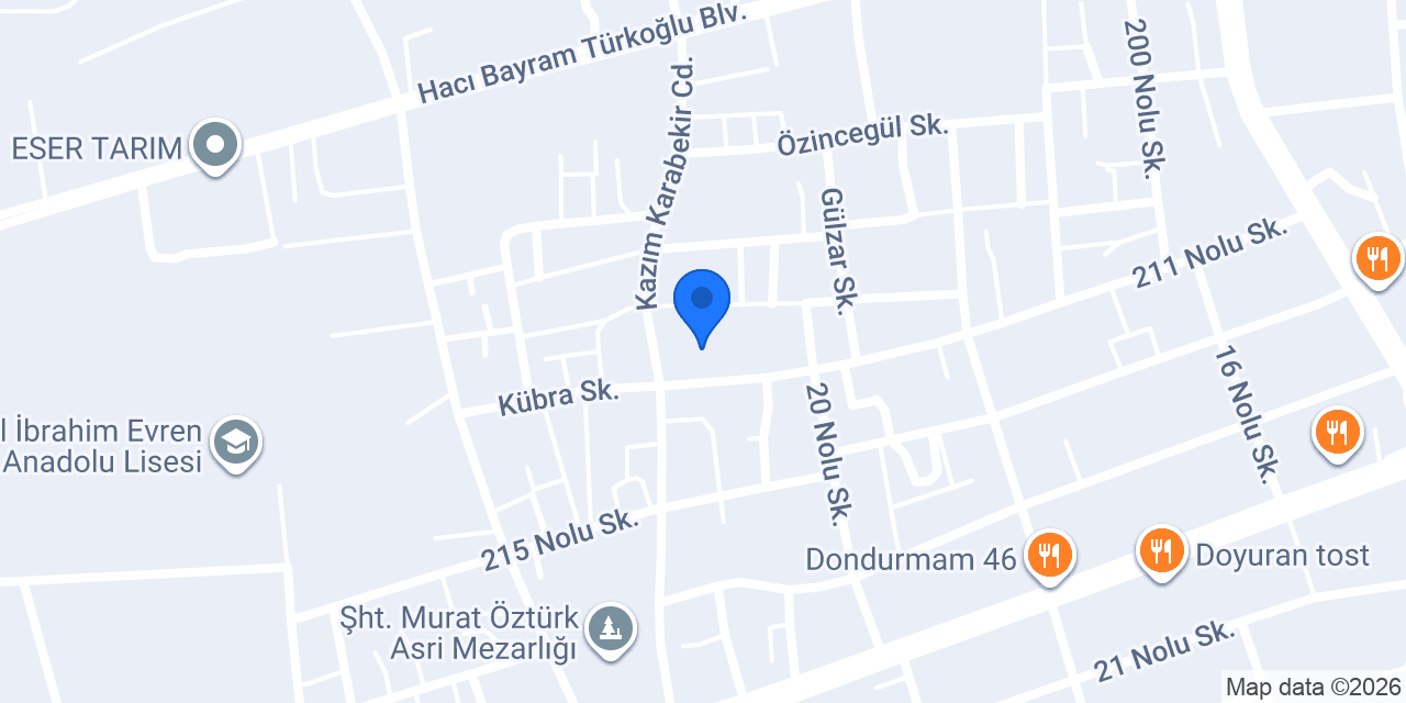 Uz Elektrik ve Otomasyon konumu