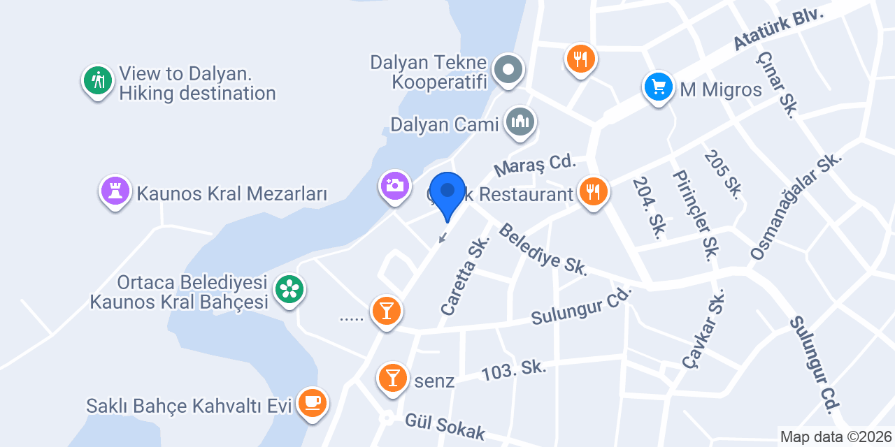 Karakuş Hediyelik konumu