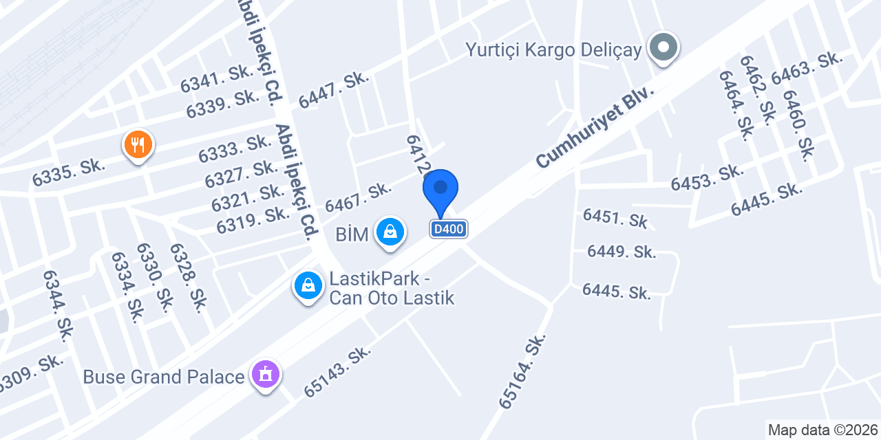 SERVET ELEKTRİK konumu