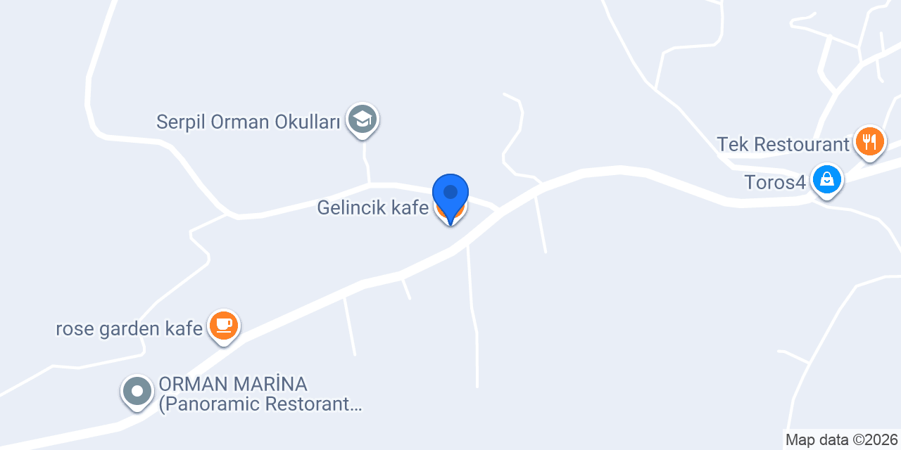 Gelincik kafe konumu