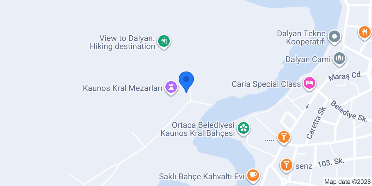 Karya Otel/Karyatid Pansiyon konumu