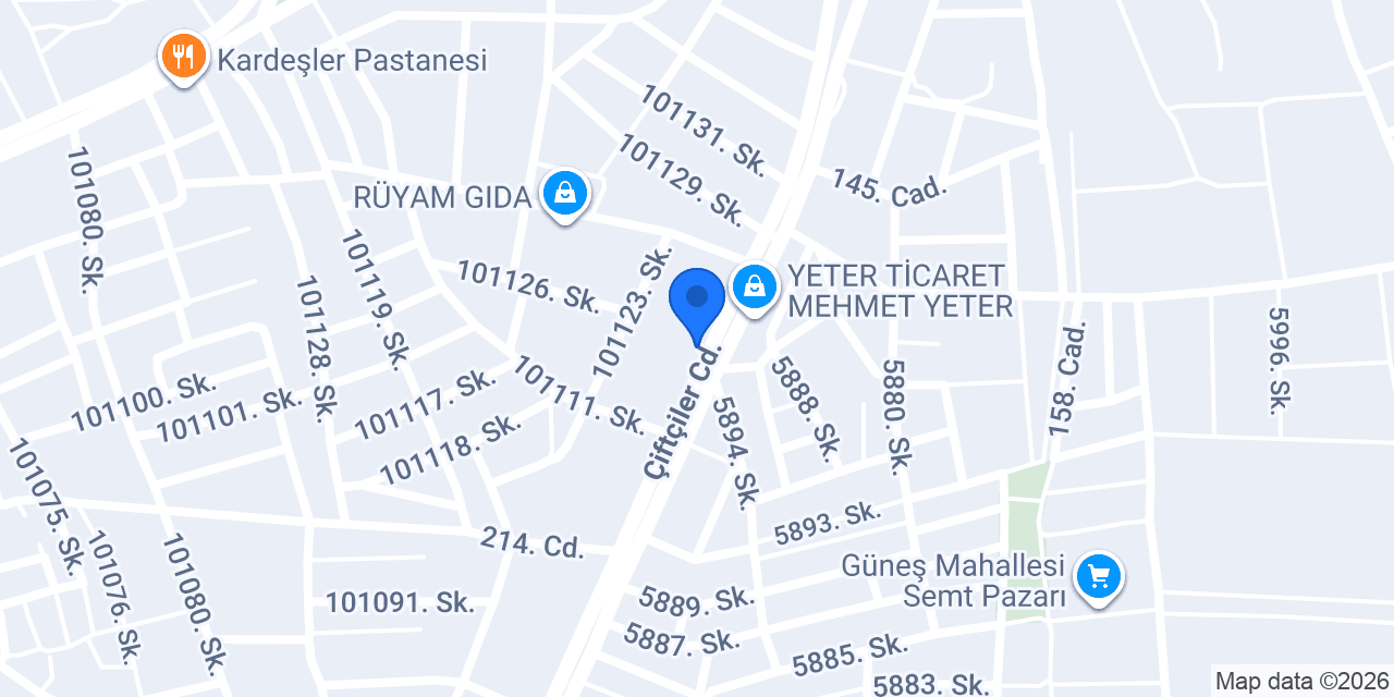 Ceyhan Eczanesi konumu