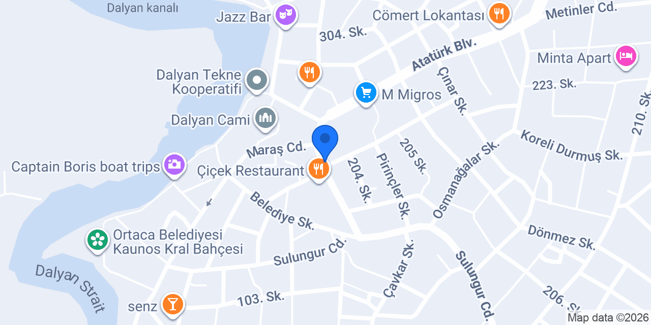 Kebabci Hamido konumu