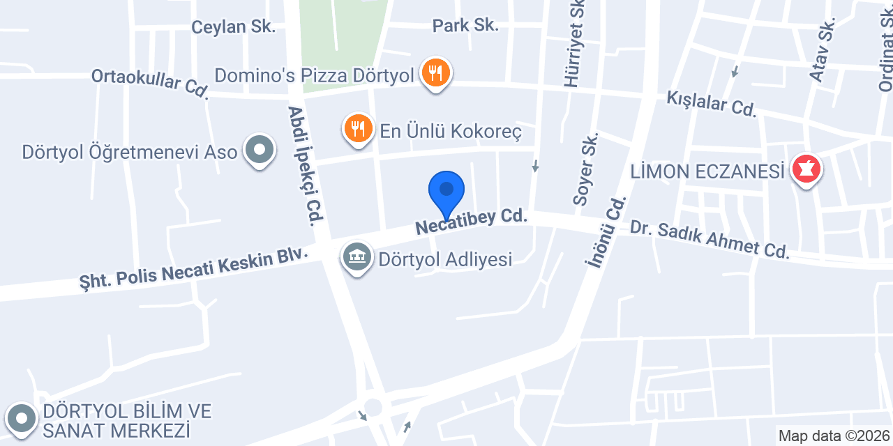 Meşhur Tostçum Büfe konumu