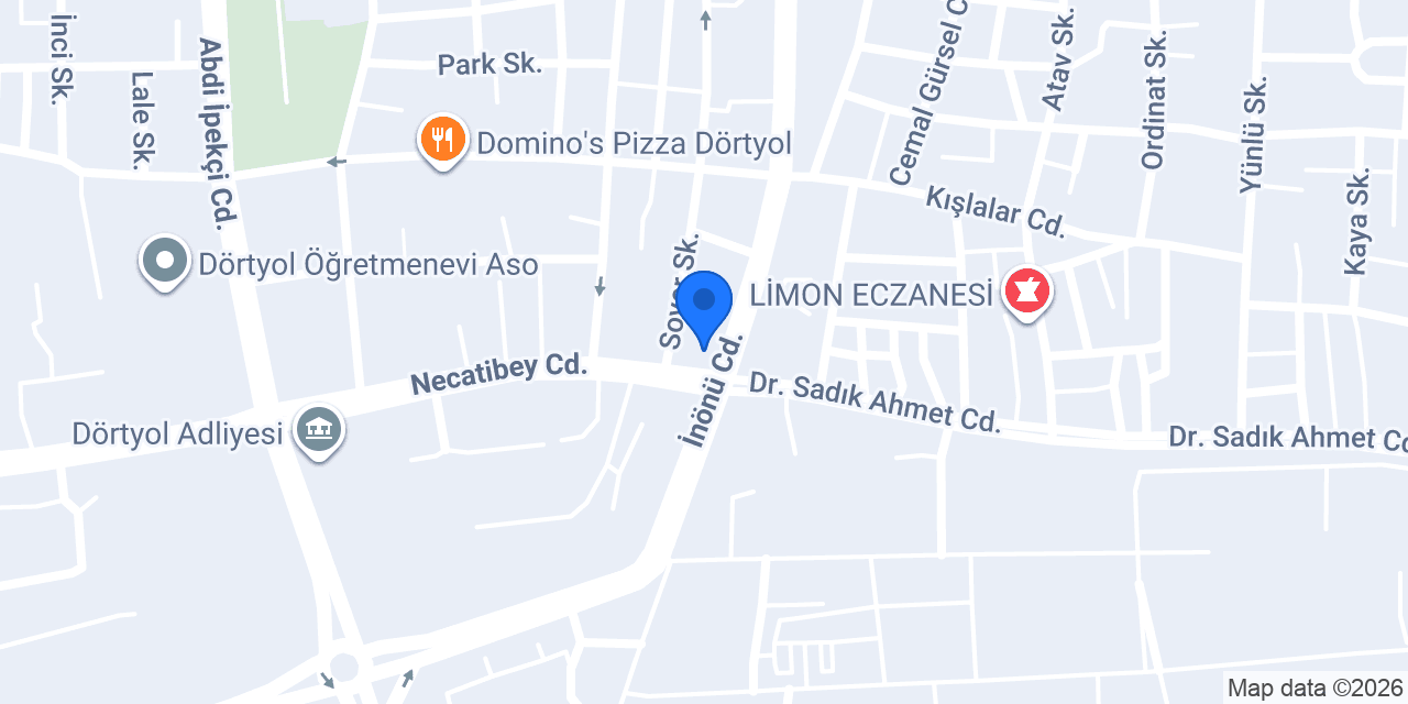 Dörtyol Avukat Serkan Ergüler konumu