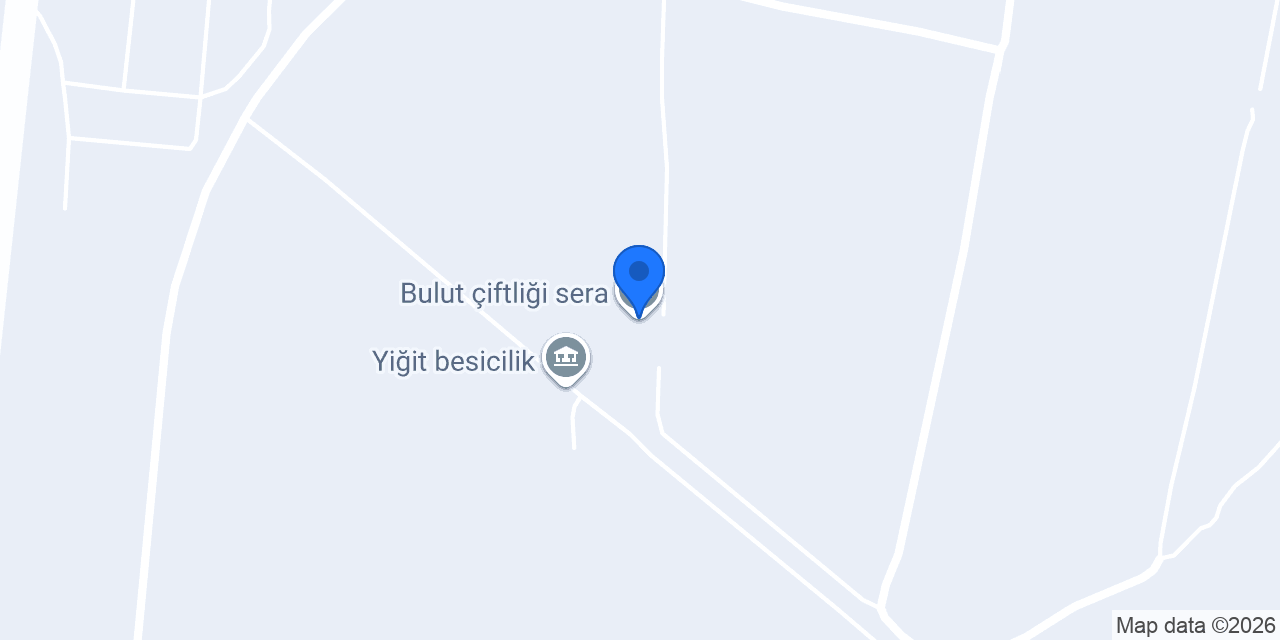 Bulut çiftliği sera konumu