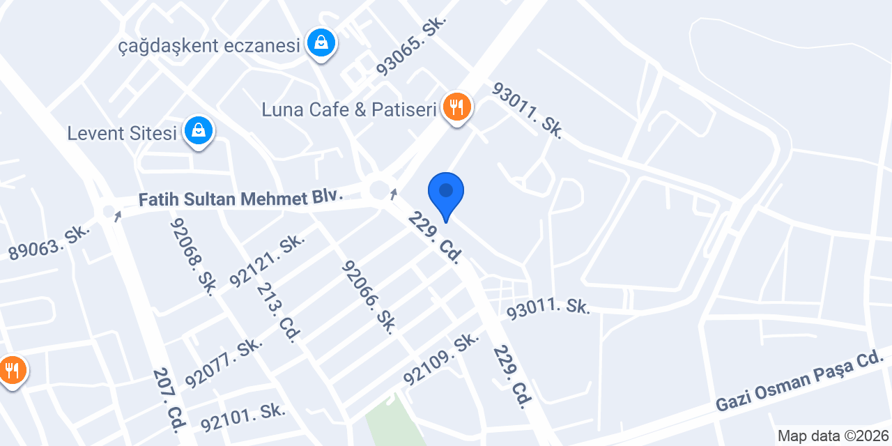 Pizza Fındık konumu