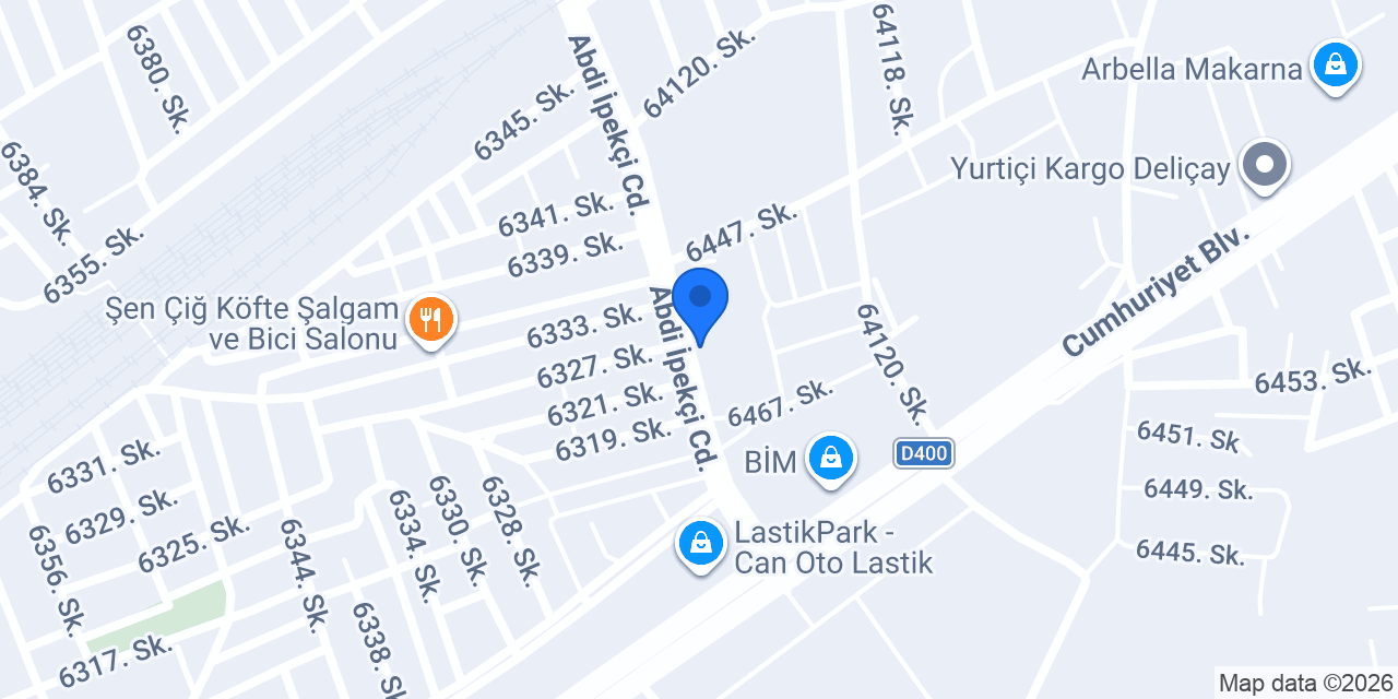 23 Nisan İlkokulu konumu