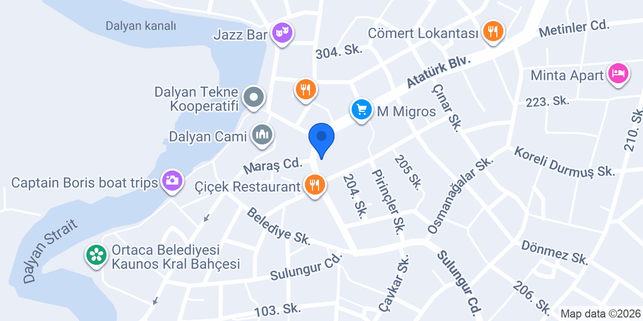 Tarık Car Rental konumu
