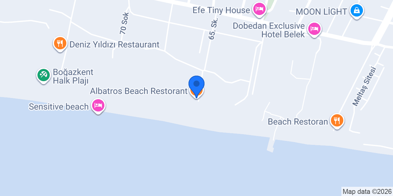 BARCODE BEACH & RESTAURANT konumu