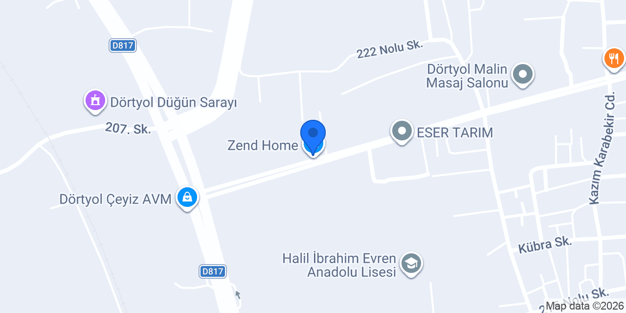 Zend Home konumu